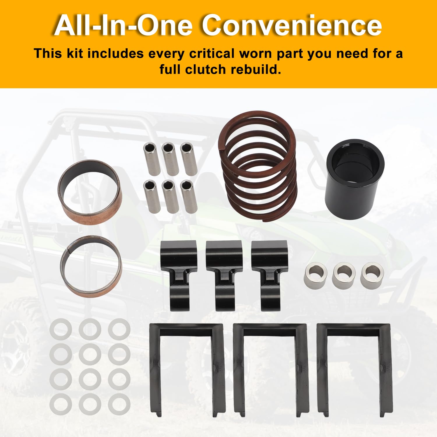 Amazon.com: AUTOVIC Complete Drive Clutch Rebuild Kit for Kawasaki